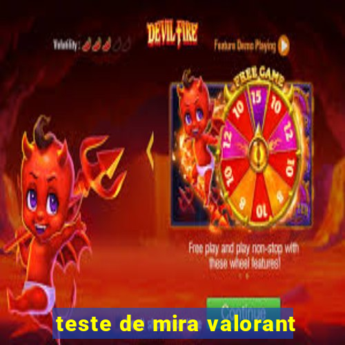 teste de mira valorant